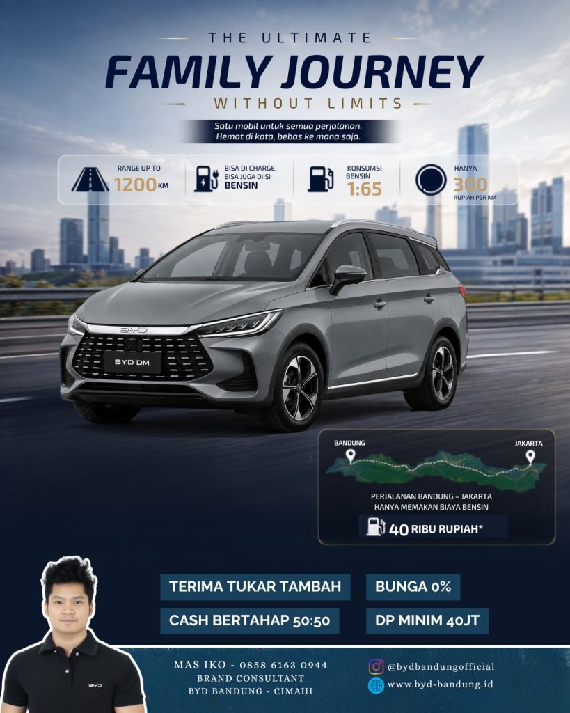 Dealer BYD Jalan Asia Afrika Bandung 2026
