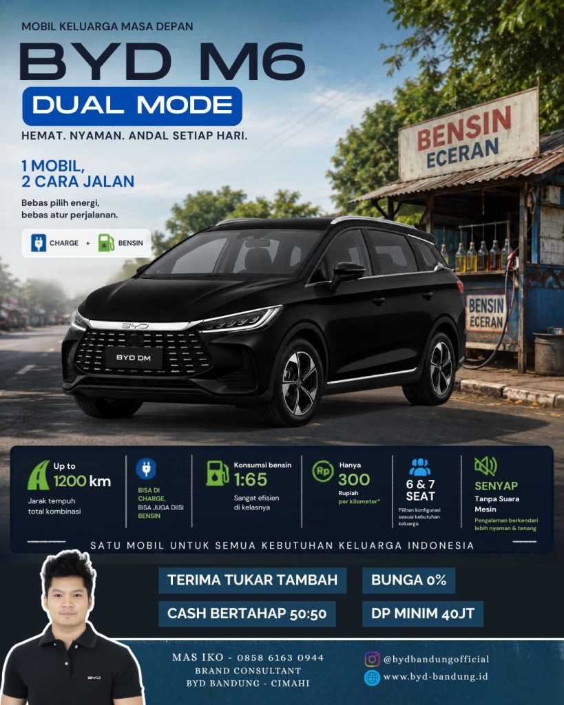 Dealer BYD Jalan Setiabudi Bandung 2026
